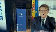Ataque proetarra en la sede del PP de Navarra: pintadas nazis y exaltación de ETA