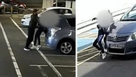 El impactante vídeo de un hombre que estrangula a su expareja y después la atropella tras pedirle el divorcio