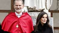 La Reina Letizia saca su lado más elegante (a juego con el Rey) para apoyar a su marido en un día muy importante