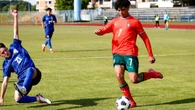 Cristiano Ronaldo Jr. marcó un doblete, le dio el título a Portugal y celebró como su padre