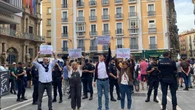 Covite planta cara a SARE en una manifestación proetarra en Pamplona