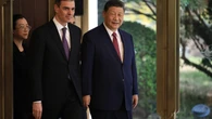 Pedro Sánchez comparece ante los medios, desde China