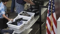Una mujer intenta pasar el control de seguridad del aeropuerto ocultando tortugas dentro de su sujetador