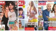 Estas son las portadas de las revistas del corazón: Kiko Rivera e Irene Rosales se separan y Enrique y Anna Kournikova esperan su cuarto hijo
