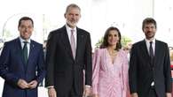 El vestido español (y de efecto vientre plano) de la Reina Letizia es nuestro favorito para la entrega de Medallas de las Bellas Artes