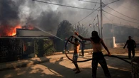 5.000 personas son evacuadas en Atenas debido a un gran incendio forestal