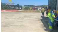 La Guardia Civil de Cáceres auxilia a una menor que se hirió en un barranco