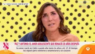 Paz Padilla vuelve a Antena 3 casi dos décadas después y recuerda a los grandes amores de su vida