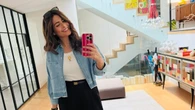 El look de Nuria Roca para ir al trabajo este 1 de mayo con la cazadora vaquera de la primavera
