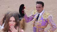 Enrique Ponce se pone romántico con Ana Soria en su regreso a los toros