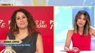Enma López, sobre los socialistas implicados en las tramas de presunta corrupción: "Nos defraudaron"