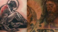 Fervor religioso a flor de piel: los tatuajes sagrados de los futbolistas