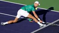 Djokovic sigue sin encontrarse: cae en su estreno en Indian Wells ante Van de Zandschulp, el tenista que “jubiló” a Nadal