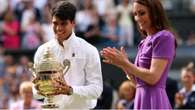 Sale a la luz la entrometida pregunta que le hizo Kate Middleton a Carlos Alcaraz tras la final de Wimbledom