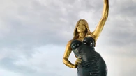En Barranquilla se celebra así: inauguran una monumental estatua de Sofía Vergara