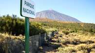 Cerrados los accesos al Teide por hielo y nieve en la calzada