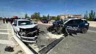 Cuatro policías heridos tras ser embestidos por un coche robado en Madrid
