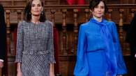 Isabel Díaz Ayuso se pone elegante para su cita con Letizia con esta blusa con lazada que le ha copiado a Vicky Martín Berrocal