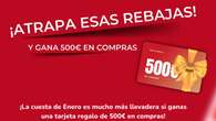 Carrefour sorteará tarjetas regalo de 500 euros entre sus clientes hasta el 25 de enero