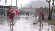 Las lluvias dejan acumulados de 44 litros por metro cuadrado en Alicante
