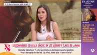 Natalia Sánchez, sobre el lado oscuro de la fama: "En terapia desde los 11 años"