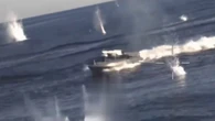 Vídeo: Batalla naval entre un dron Magura V5 ucraniano y un barco de asalto BK-16 ruso en el mar Negro