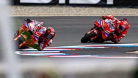 Primera "pole" de la temporada para Bagnaia; Marc Márquez, por los suelos