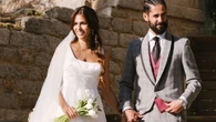Así son los dos vestidos de novia de Sara Sálamo de Rosa Clará para su boda secreta con Isco Alarcón