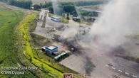 Una bomba aérea guiada lanzada por Ucrania destruye un puente en Kursk