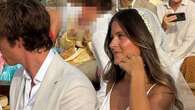 Todos los detalles del vestido de novia más bohemio de Bea Gimeno en su boda con el hijo de Emilio Aragón en Mallorca