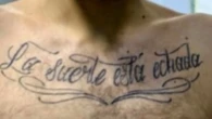 Así son los tatuajes del peligroso fugitivo que busca la Policía Nacional: "Si los ves, llama inmediatamente al 091"