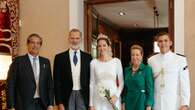 Don Felipe VI, invitado de honor en la boda de Victoria López-Quesada: todas las imágenes oficiales del enlace