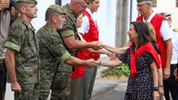 La ministra Robles condecora en Madrid a militares por su labor llevada a cabo en la DANA de Valencia