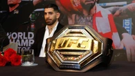 Ilia Topuria apunta al tercer cinturón de la UFC: "Quiero que Makhachev gane y subir a las 170 libras"