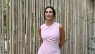Vicky Martín Berrocal está a punto de agotar el vestido drapeado de Zara que mejor sienta a partir de los 50