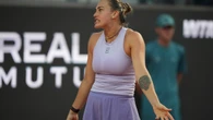 El increíble saque que desafía la lógica y que dejó a Sabalenka, la número uno del mundo, con la boca abierta en los cuartos de Roma