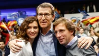 Feijóo, Ayuso, Almeida clausuran el acto “2 años con más ganas”