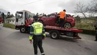 Dos fallecidos y cuatro heridos graves en tres accidentes de tráfico en las carreteras gallegas