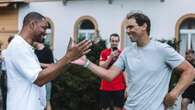 Rafa Nadal y Will Smith, cariñoso encuentro entre rivales en el Lago Como