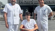 Sergio Rollón abandona el hospital tras una cornada que casi le cuesta la vida