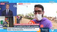 Un afectado por la DANA sorprende a una reportera de 'Espejo Público' con su mensaje: "Franco tenía razón..."