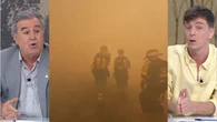 'Espejo Público' es testigo de un careo acerca de la gestión de los incendios: "¿Estás seguro de ese dato?"