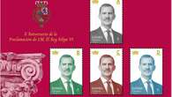 Correos emite un sello conmemorativo por del X aniversario de la proclamación de Felipe VI