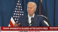 Biden condena el atentado: "No hay lugar para este tipo de violencia en EE UU"