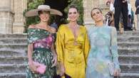 Las hermanas Osborne se llevan el protagonismo en la boda de Ana Cristina Portillo con sus espectaculares vestidos