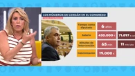 'Espejo Público' revela que Santos Cerdán cobraba 6.500 euros por minuto de intervención en el Congreso