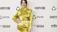 Solo Violeta Mangriñán podía combinar el conjunto lencero más delicado de Zara con unas botas cañeras