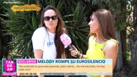 Melody rompe su silencio en Telecinco después de 'Eurovisión': así han sido sus primeras palabras