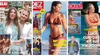 Estas son las portadas de las revistas del corazón: La Princesa Leonor y la Infanta Sofía, María José Suárez y Tamara Falcó, protagonistas