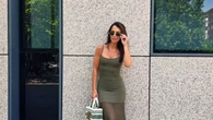 Paula Echevarría se ha comprado en Bershka (por solo 22 euros) el vestido que más estiliza para verano